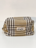 Beige Travel Pouch